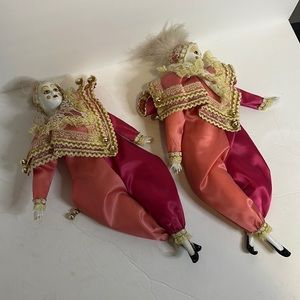 Vintage porcelain dolls